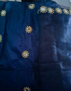 Embroidered Semi Stitched Lehanga Choli