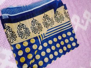 Potka Saree With Blouse Piece