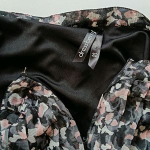 Price Drop ✨Dressberry Floral Black Skirt