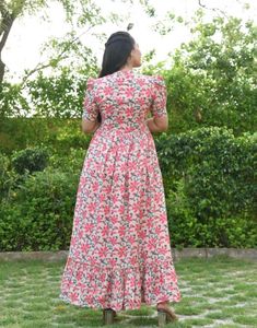 Floral Print Maxi Dress