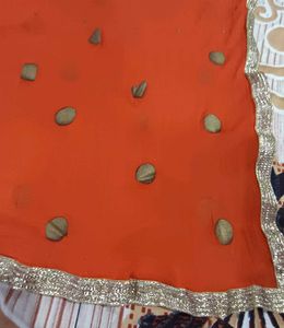 Orange Dupatta