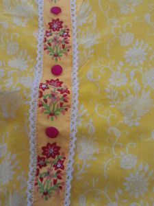 Yellow Kurti