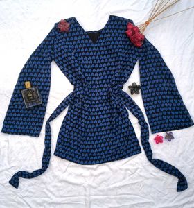 Fitted Printeresty Kurti 💙