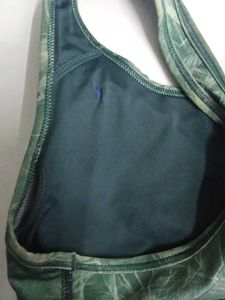 Nike Dri-Fit Green Racerback Sports Bra Women&#39;s