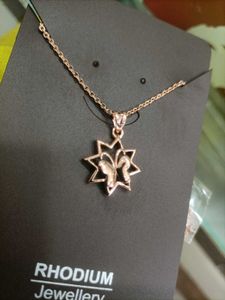 Pure Silver Chain Butterfly Pendant