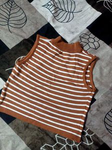 Turtle Neck Tank Top
