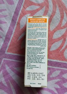 New Sealed Pack Garnier Vitamin C Serum