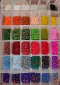 Flower Beaded Earrings