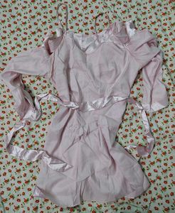 Sexy Satin Short Dress