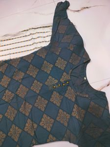 Grey Kurta Set