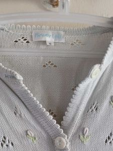 Floral Knit Cardigan