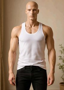 🇳🇿💫White Colour Inner Vest For Men's