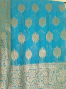 Elegant Blue Dupatta