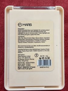 MARS six shades Highlighter Palette