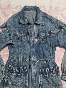 Denim Over Coat