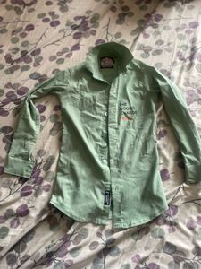 Stylish Green Casual Shirt