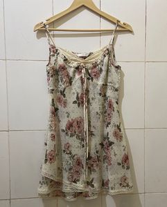 Y2K Floral Top