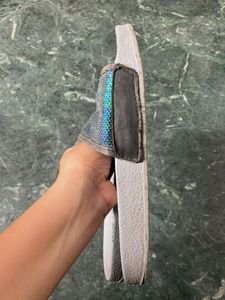 Sequin Slide Sandals