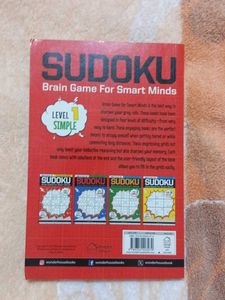 Sudoku Brain Game Book