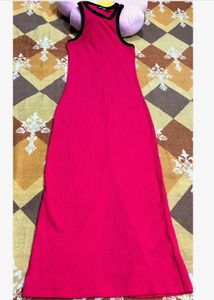 SASSAFRAS Sleeveless Bodycon Dress