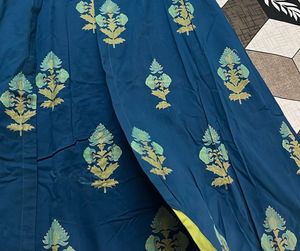 Elegant Blue &amp; Green Kurta