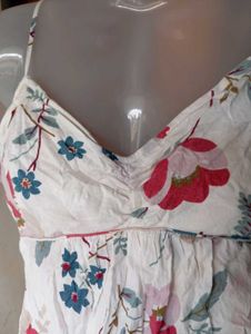 Floral Ruffle Cami Top