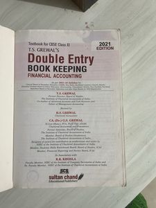 Accountancy Textbook for Class 11