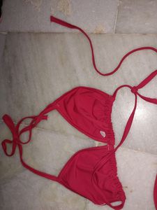 Red Bikini Set