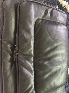 Mango Quilted Envelope Clutch