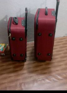 Combo Of 2 Durable Trolly Bag