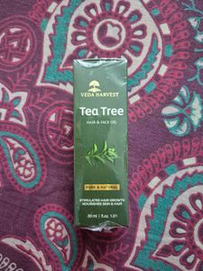 Veda Harvest Tea Tree Oil for Hair Care and Face