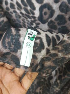 Leopard Print Maxi Dress