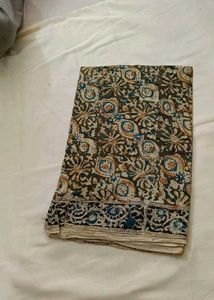 Kalamkari Handblock Natural Dyed Dupatta (New)