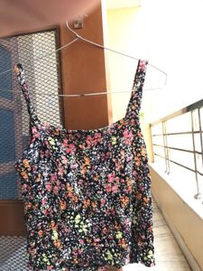 Floral Smocked Tank Top
