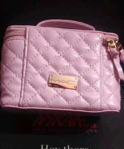 mac baby pink vanity box bag pouch