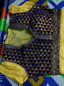 Elegant Yellow Embroidered Suit