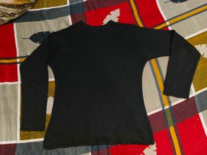 Black Long Sleeve Top