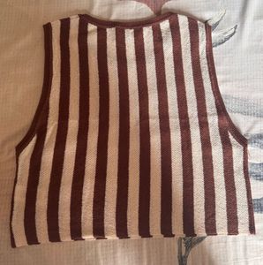 Striped Knit Top