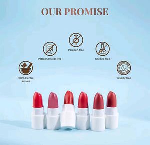 Just Herbs Micro Mini Lipsticks + red matte