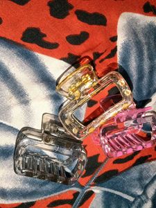 Mini Claw Clip Set(Combo Of 3 Clutchers)