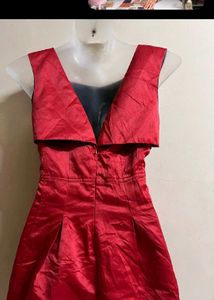 Red Korean Dress