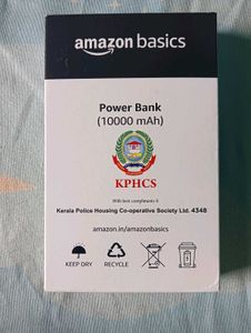 Amazon Basics Power Bank 10000 Mah