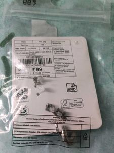 Zudio Silver Earring Set