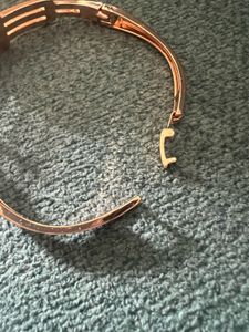 Dull Gold Bangle