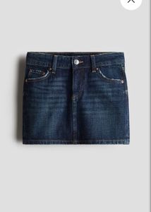 Denim Mini Skirt