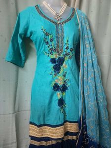 Sharara /Gharara Set, Rayon Bottom