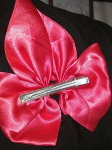 Pink Bow Hair Accessory