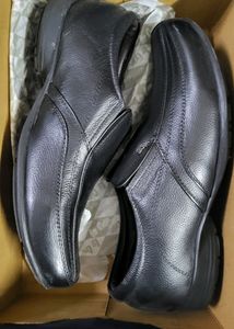 Lee Cooper Black leather Driving style Loafers