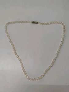 Aesthetic Transparent Crystal Necklace (Clean Girl