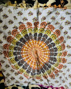 Bohemian Mandala Throw Pillow Covers